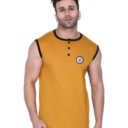 BEYOU FASHION Men Sleeveless Slim Fit T-shirt-picture-23