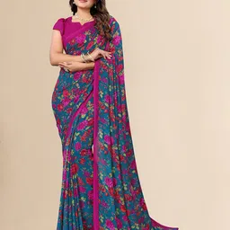 Moda Rapido Floral Printed Saree-picture-28
