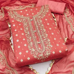 SHADOW & SAINING Semi-Stitched Dress Material-picture-16