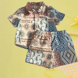 NAAMJAP Kids-Unisex Pure Cotton Printed Clothing Set-picture-29