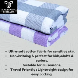 traditional thread's Cotton 300 GSM Bath Towel image 3