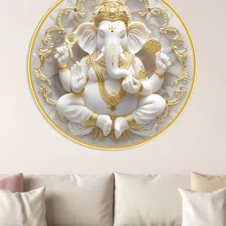 Livin'luxe White MDF Religious Wall Paintings-picture-40