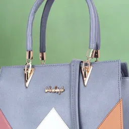 LIKE STYLE Women Colourblocked Structured Shoulder Bag image 5
