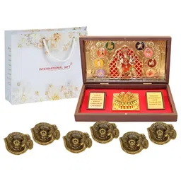 INTERNATIONAL GIFT Gold-Toned Religious Idol Showpiece-picture-32