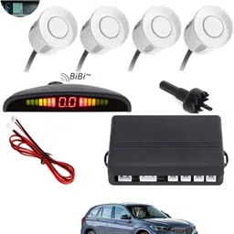 monolive Car Reverse Parking White Sensor With Led Display/Buzzer-308 White 4Parking Sensor Increased Safety For Passengers Universal For Car-308 Parking Sensor-picture-16