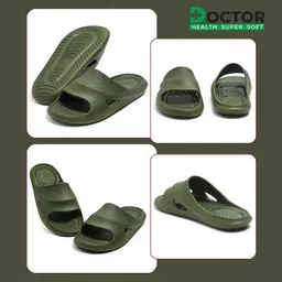 doctor health super soft New launch|Premium|Diabetic|Orthopedic|Lightweight|Antiskid|Fashionable|Stylish Men Slippers image 4