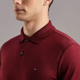Tommy Hilfiger Polo Collar Pure Cotton T-shirt image 2