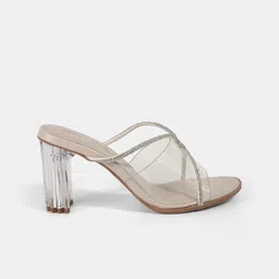 LEMON & PEPPER Women Embellished Block Sandal image 3