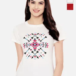Dreambe Women Typography Printed T-shirt-picture-39