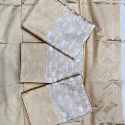 revika Ethnic Motifs Woven Design Zari Kanjeevaram Saree image 4