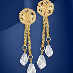 VIVASTRI Women Gold-Plated Alloy Earrings-picture-17