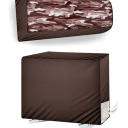 The Furnishing Tree Coffee Brown Printed Air Conditioner Cover-picture-19