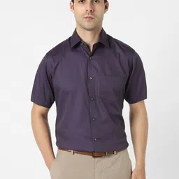 Van Heusen Striped Pure Cotton Regular Fit Formal Shirt-picture-20