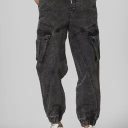 COSMIC Men Relaxed Cargos Trousers-picture-16