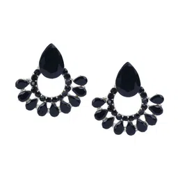 PUJVI Artificial Stones Studded Contemporary Studs-picture-34