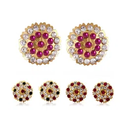 VIVASTRI Women Gold-Plated Alloy Earrings-picture-41