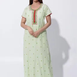 Maybell Embroidered Maxi Nightdress-picture-11