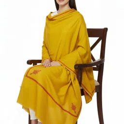 Vrinde Women Abstract Embroidered Pashmina Shawl-picture-53