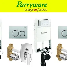 parryware Half Frame Concealed Cistern, with divater body upper crust set of 2 pic 186 Dual Flush Tank-picture-44