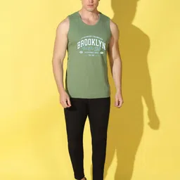 WOOSTRO Men Typography 2 Printed Cut Outs Slim Fit T-shirt image 4