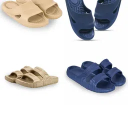 Feel alive Men Pack Of 4 Ultra-Comfortable Lightweight EVA Flip Flops-picture-25