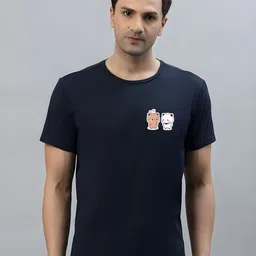 SZN Men Printed Applique T-shirt-picture-21
