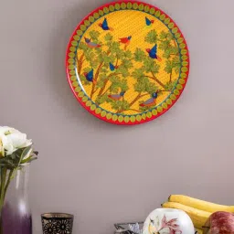 kolorobia Gond Art Inspired Wall Plate-picture-29