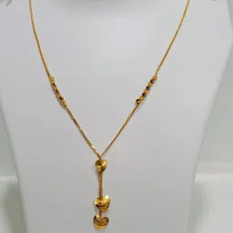 swarnas Short mangalsutra collection Brass Mangalsutra image 3