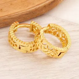 SHREE KRISHNA SHOPPING Gold-Plated Brass Earrings-picture-11