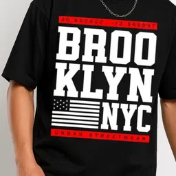 Be Crazy Men Typography Printed T-shirt image 4