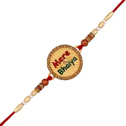 stefan Thread RACJ100126 Gold Finish Rakhi Set-picture-25