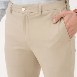 The Pant Project Men Textured Non Iron Trousers image 2