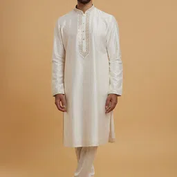 twamev Men Woven Design Ethnic Kurta with Churidar-picture-28