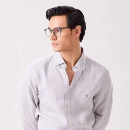 MH&Y Comfort Fit Linen Button-Down Collar Casual Shirt image 4