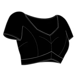 Rangtulika Ethnics Silk Blend Ready to Wear Saree image 3