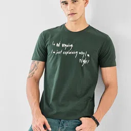 Snitch Typography Printed Short Sleeves T-shirt-picture-37