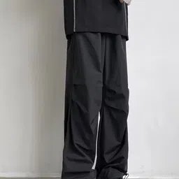 KPOP Men Easy Wash Trousers image 2