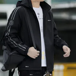 futse peno Men Solid Casual Jacket image 4