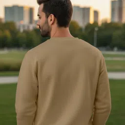 flyind vogue outfit Men Full Sleeve Printed Hooded Sweatshirt image 2