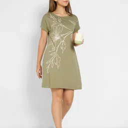 Dreamz by Pantaloons Printed Nightdress-picture-47