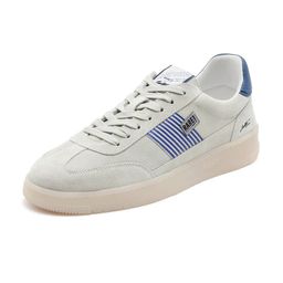 RARE RABBIT Men Striped Suede Sneakers-picture-49