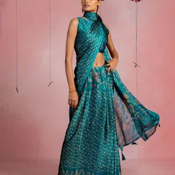 KALINI Ethnic Motifs Print Saree-picture-14