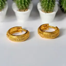 SHREE KRISHNA SHOPPING Gold-Plated Brass Earrings-picture-27
