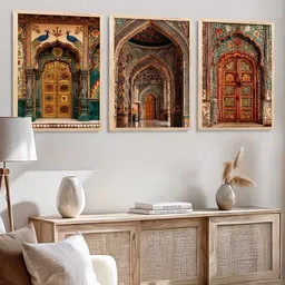 WALLLANE Multicoloured Wood Other Wall Photographs image 4