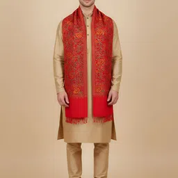 MUFFLY Men Woven Design Stole-picture-51