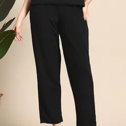 CILIMILI Womens Slim Fit Formal Trousers-image-29