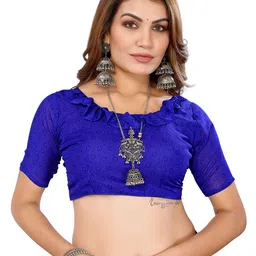 Moda Rapido Geometric Printed Saree image 5