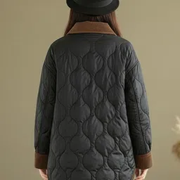 Mast & Harbour Women Longline Quilted Jacket image 2