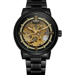 FORSINING Men Dial & Stainless Steel Straps Analogue Motion Powered Watch TWW_WRG8173M4B1-picture-10