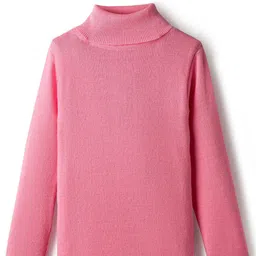 RVK Kids Ribbed Full Sleeves Skivvy Pullover Sweater-image-6